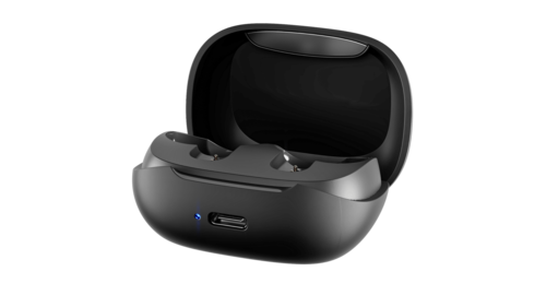 אוזניות אלחוטיות Smokin' Buds – True Black בצבע שחור