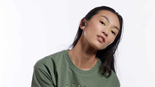 אוזניות אלחוטיות Smokin' Buds – True Black בצבע שחור