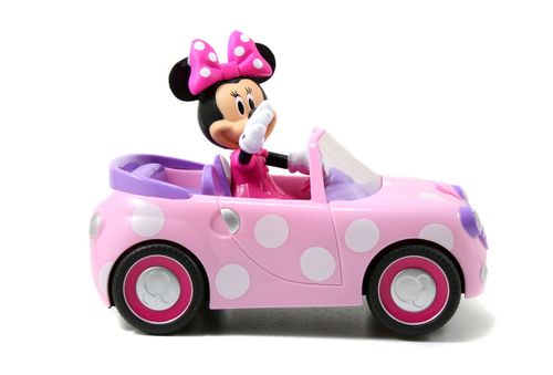 מכונית על שלט לילדים Minnie Roadster מיני מאוס