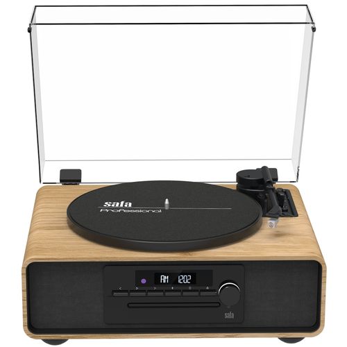 פטיפון משולב מערכת שמע Safa MIC-300TT