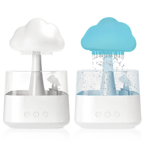 מפיץ ריח מכשיר אדים עם תאורה בעיצוב ענן Cloud
