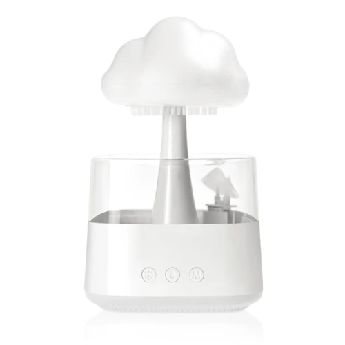מפיץ ריח מכשיר אדים עם תאורה בעיצוב ענן Cloud