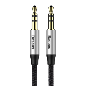 כבל 3.5 מ"מ Baseus Yiven Audio Cable M30, אורך 1 מטר, צבע שחור