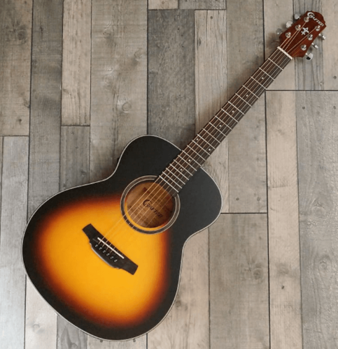 גיטרה אקוסטית HT-100 OP VS בצבע סאנברסט + תיק מרופד מבית CRAFTER