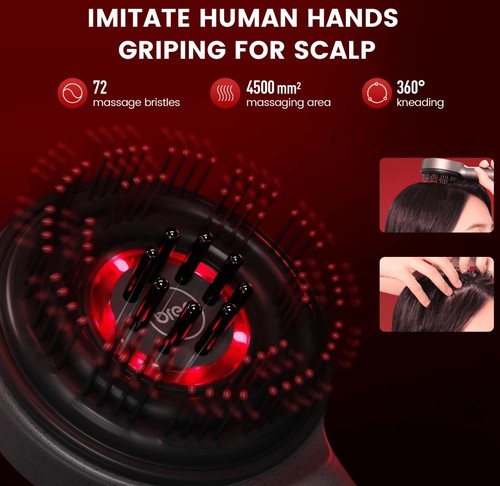 מברשת עיסוי לקרקפת Breo S3