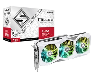 כטיס מסך - GC RX 7700XT STEEL LEGEND