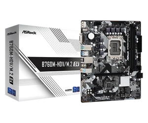 לוח אם - MB B760M-HDV 1700 DDR4 asrock AST
