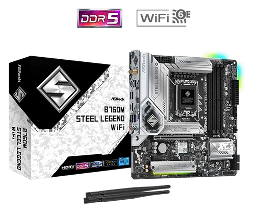 לוח אם - MB B760 STEEL LEGEND WIFI