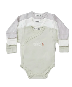 מארז 3 בגדי גוף מעטפת Ships - טריקו 0-3