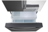 מקרר 3 דלתות מקפיא תחתון 750 ליטר LG GMZ765 נירוסטה מושחרת