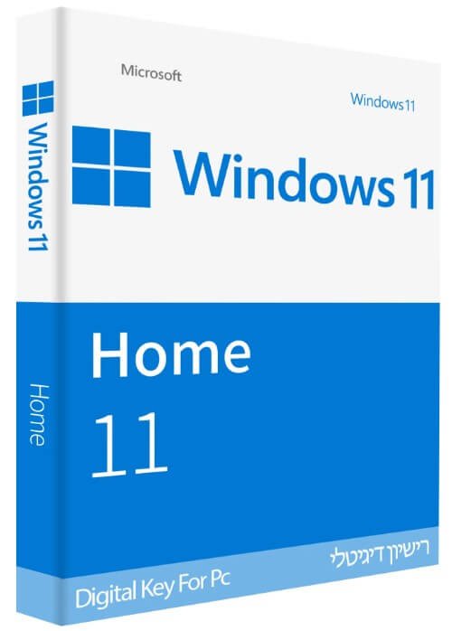 Microsoft מערכת הפעלה Windows 11 Home 64bit