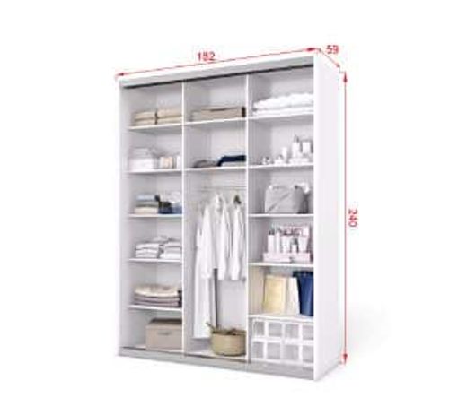 ארון הזזה 3 דלתות דגם 8