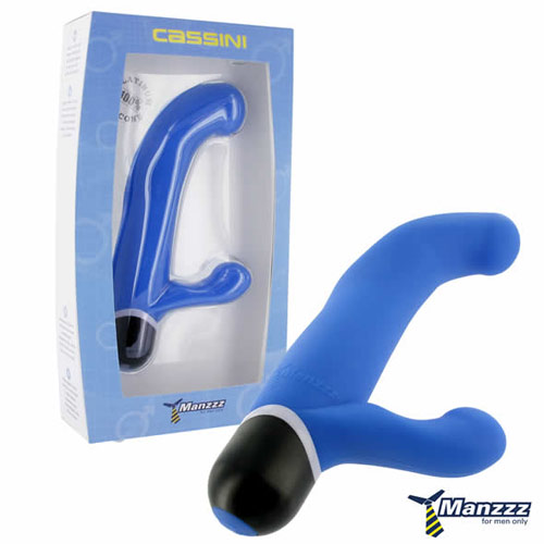 ויברטור אנאלי לגבר כחול Manzzz Toys - Cassini