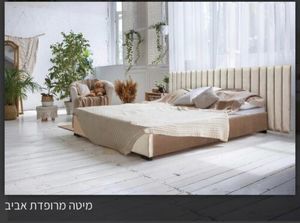 מיטה דגם אביב – מרופדת בסיס פלאור