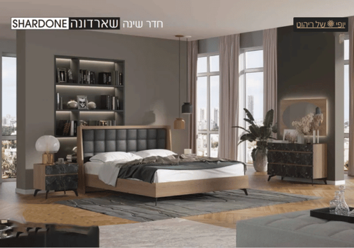 מיטה יהודית + שידה דגם שארדונה