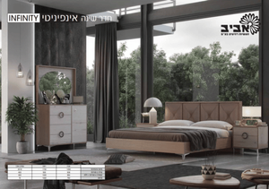 מיטה יהודית + שידה דגם אינפיניטי