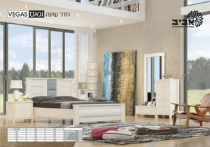 מיטה יהודית + שידה דגם וגאס