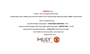 מזרן דרים 80X190