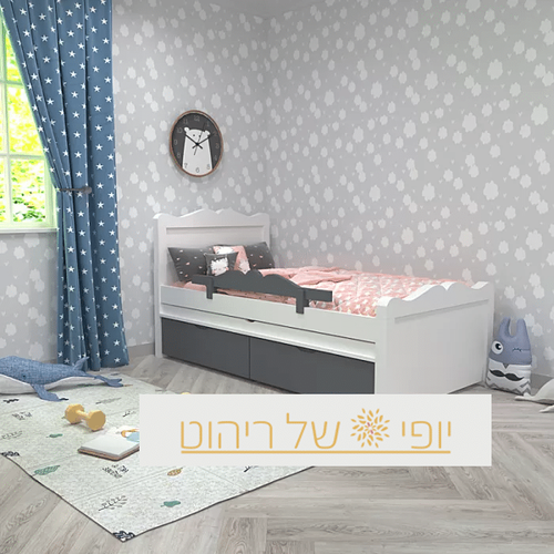 מיטת ילדים דגם 302 קליר
