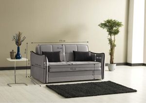 ספה נפתחת למיטה דגם DREW LOVESEAT