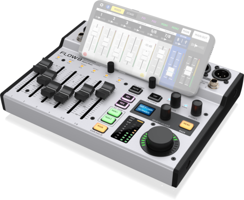 מיקסר דיגיטלי 8 ערוצים Behringer Flow 8