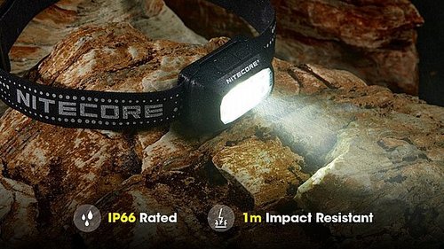 פנס ראש נטען 500 לומן NU30 מבית NITECORE