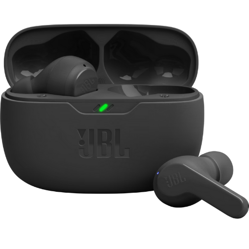 אוזניות אלחוטיות בצבע שחור JBL Wave Beam TWS
