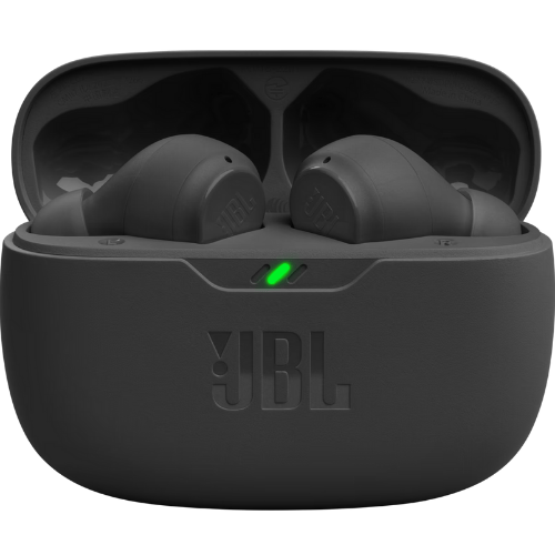 אוזניות אלחוטיות בצבע שחור JBL Wave Beam TWS