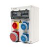 לוח חשמל זמני NSK-40A IK08 IP65 