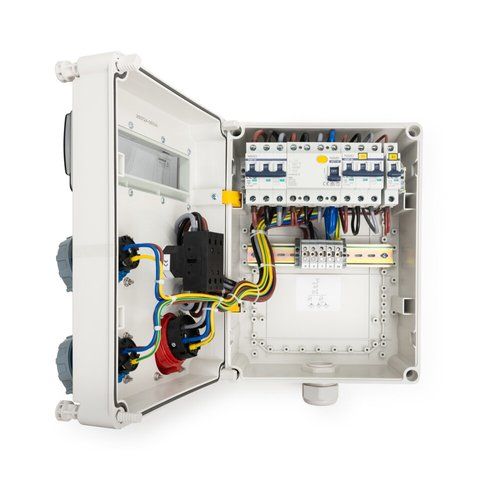 לוח חשמל זמני NSK-40A IK08 IP65  Nisko 

