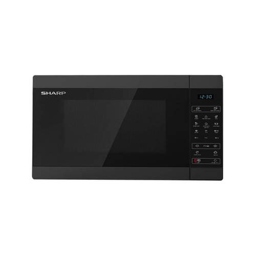 מיקרוגל דיגיטלי משולב גריל דגם R709Z SHARP בצבע שחור