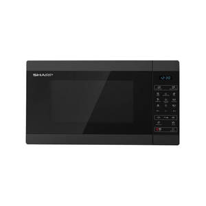 מיקרוגל דיגיטלי משולב גריל דגם R709Z SHARP בצבע שחור