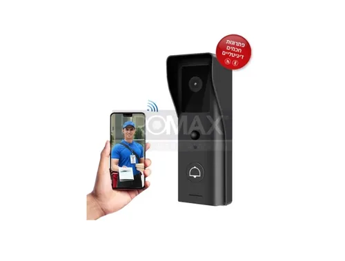 עינית חכמה לדלת עם מצלמת אבטחה פרומקס 590110