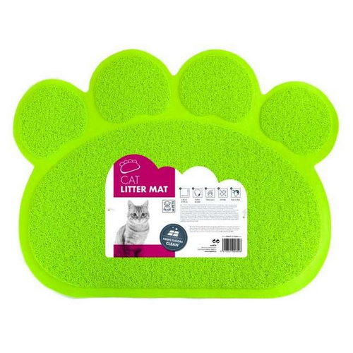 אמ פטס M-Pets שטיחון כף רגל לחתול בצבע ירוק