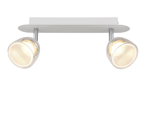 2 ספוטים לבן LED 2X5W