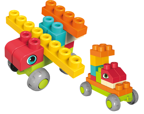 קוביות הרכבה סופט 60 חלקים תיק 