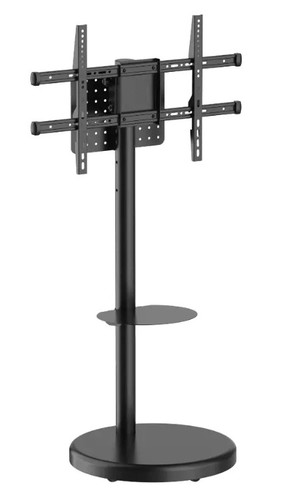 מעמד רצפתי מעוצב עם גלגלים למסכים עד 75׳׳ AUDIO LINE AL-75