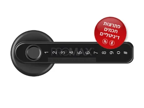 ידית קוד ביומטרית חכמה לדלת פנים פרומקס TECHNO