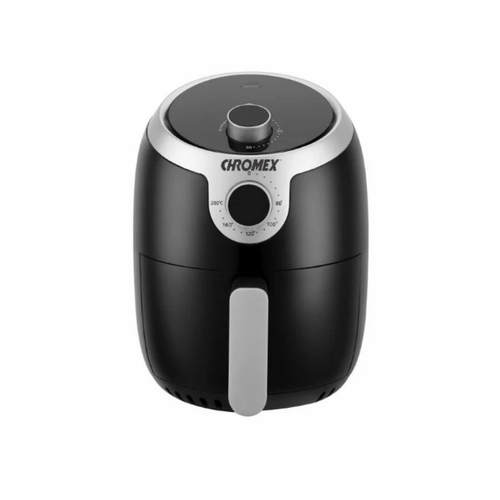 סיר טיגון ללא שמן דגם AF716B CHROMEX בצבע שחור