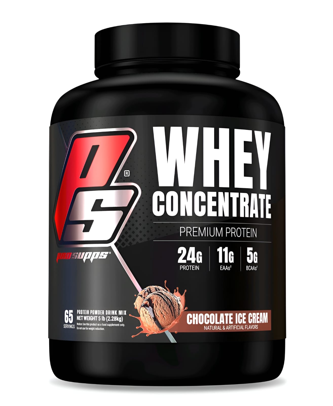 PS Whey Concentrate גרם 2280 בטעם שוקולד