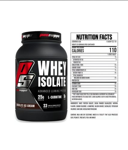 Whey Isolate 907 גרם בטעם עוגות וניל