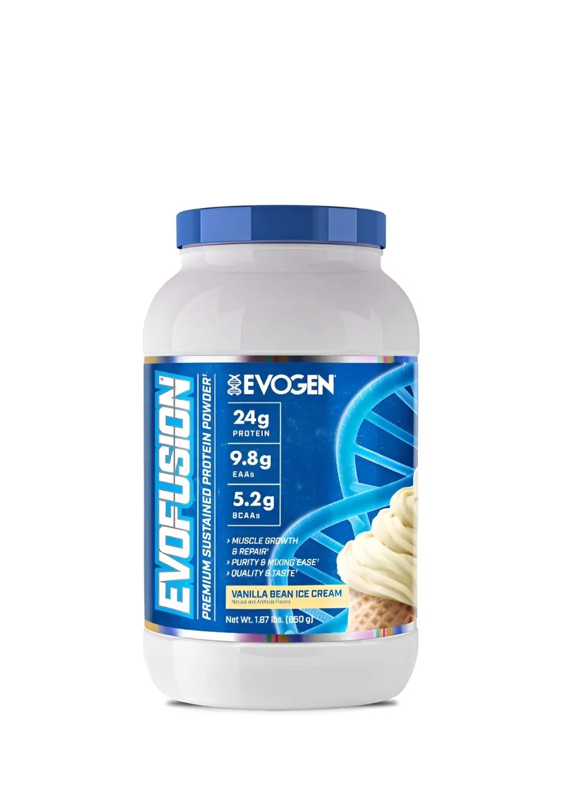 תערובת חלבון מי גבינה Evofusion בטעם שייק שוקולד