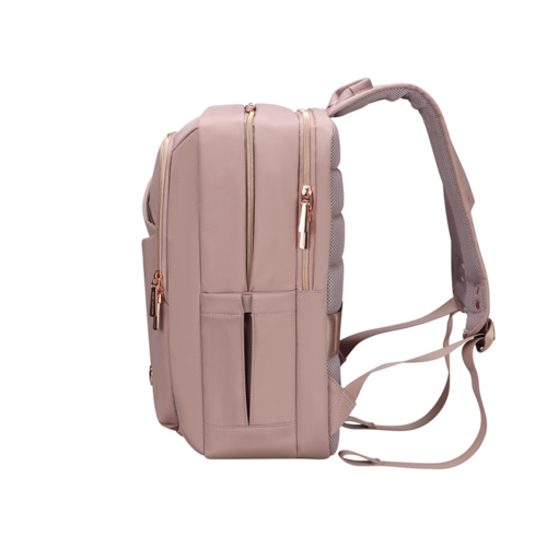 תיק גב Swiss Digital Katy Rose Size L 16″ & 12.9″ iPad ורוד לוטוס