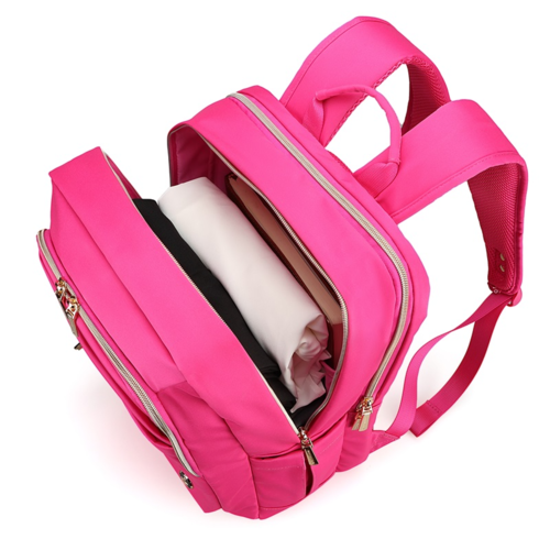 תיק גב Swiss Digital Katy Rose Size L 16″ & 12.9″ iPad ורוד פוקסיה