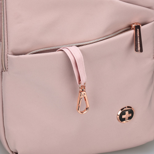 תיק גב Swiss Digital Katy Rose Size M 9.75″ iPad ורוד לוטוס