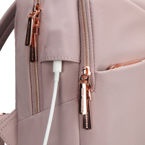 תיק גב Swiss Digital Katy Rose Size M 9.75″ iPad ורוד לוטוס