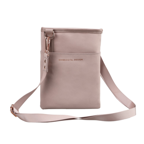 תיק צד Swiss Digital Katy Rose Mini ורוד לוטוס