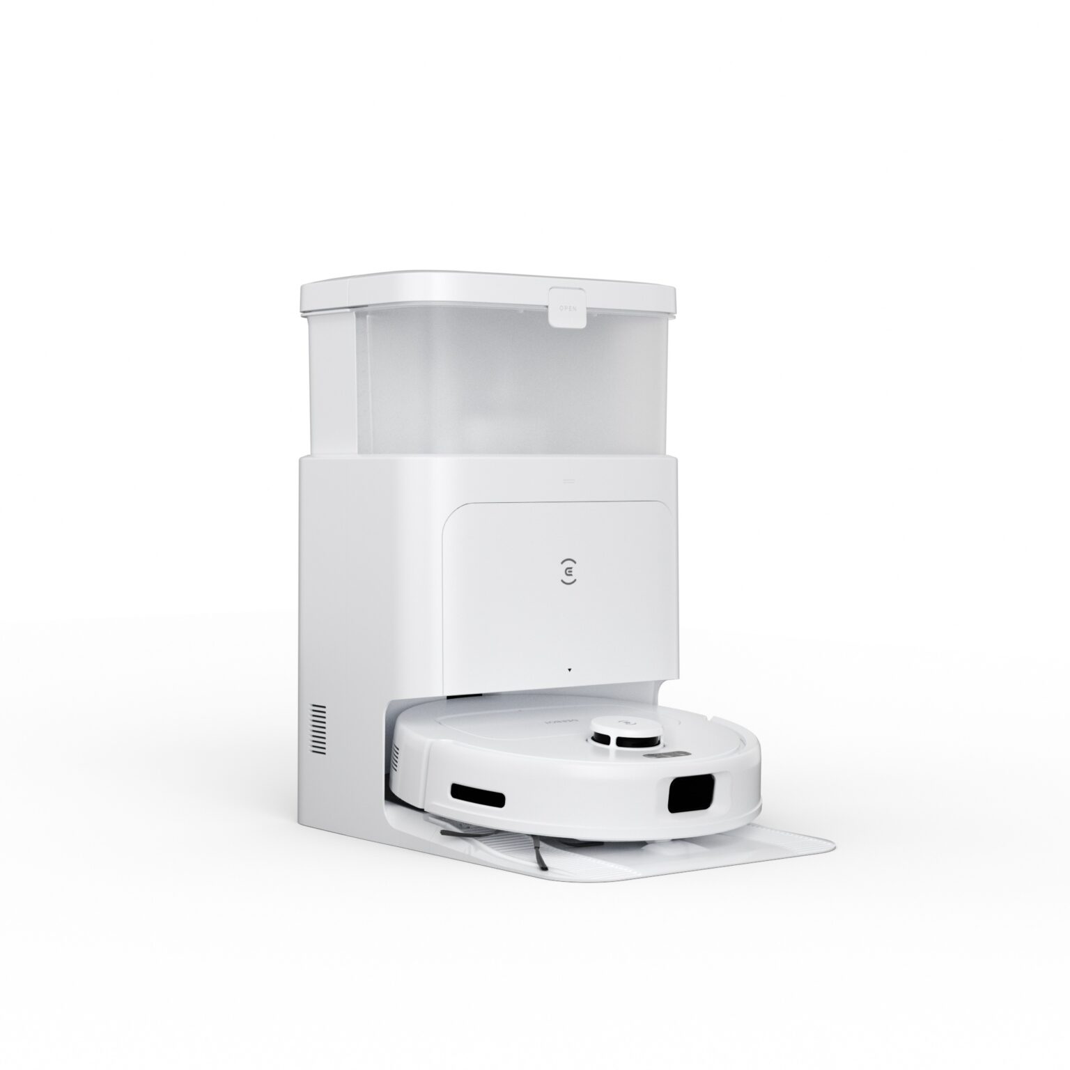  שואב רובוטי שוטף ECOVACS DEEBOT N30 PRO OMNI לבן