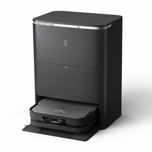 שואב רובוטי+תחנת עגינה ECOVACS DEEBOT X5 PRO OMNI שחור