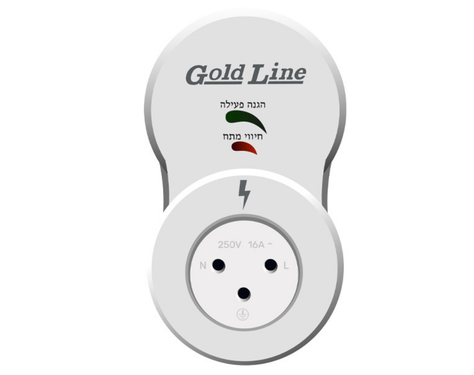 מגן ברקים ונחשולי מתח + השהיה 5 דקות / LPP-02